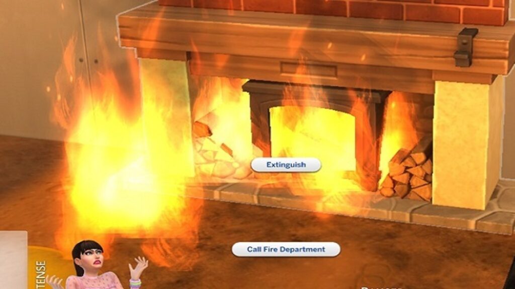 Prevention from Fire in The Sims 4