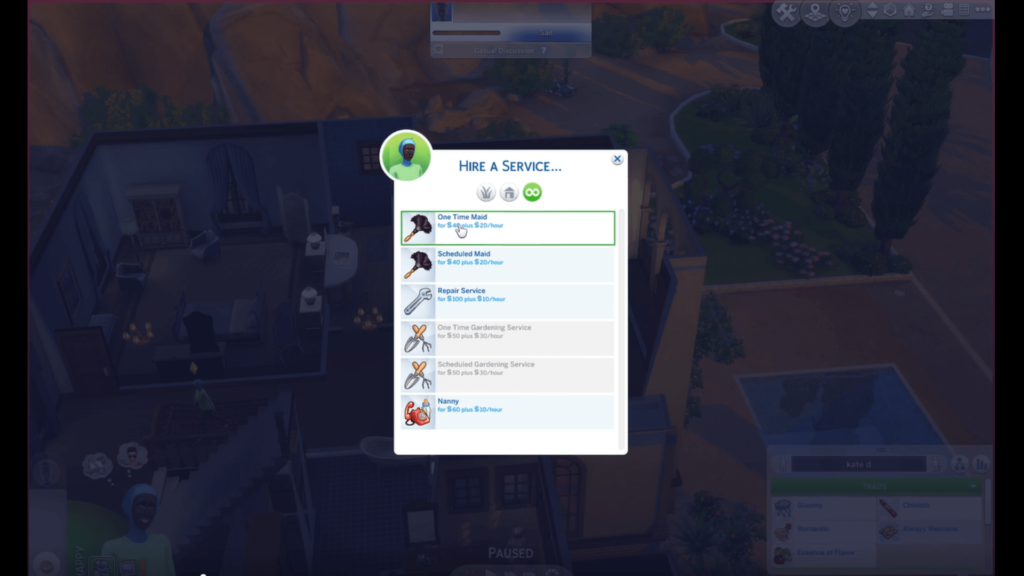 How to Hire A Maid in Sims 4