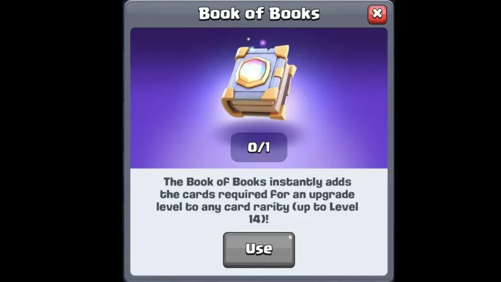 #2 Book of Cards of Clash Royale Magic Items