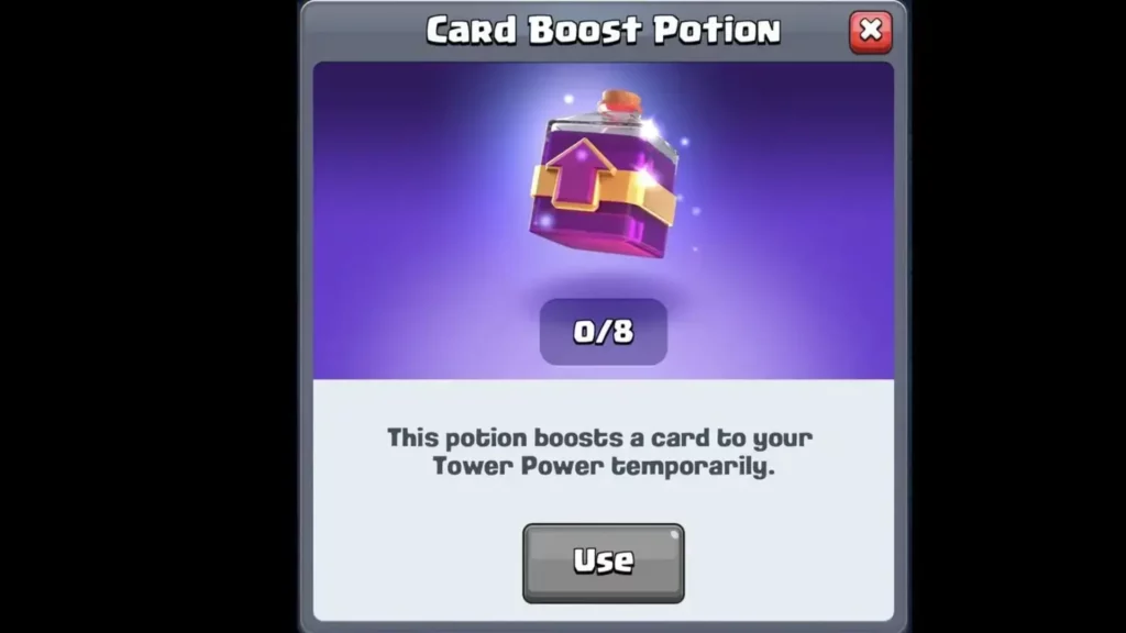#4 Card Boost Potion of Clash Royale Magic Items