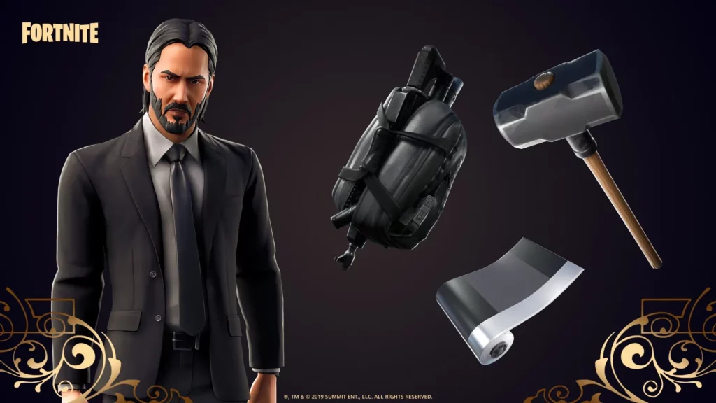 Fortnite X John Wick Crossover Announced - New Skins, Weapons and More