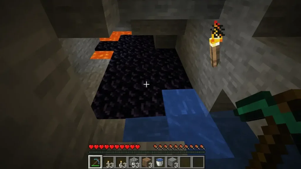 How to Extract Obsidian in Minecraft