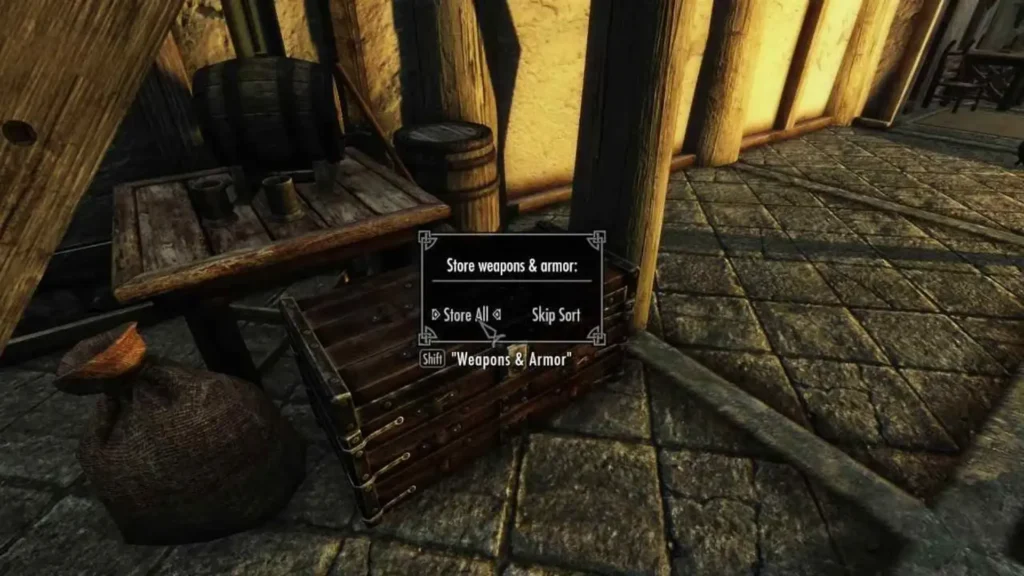 BEST SPOTS to store items in Skyrim