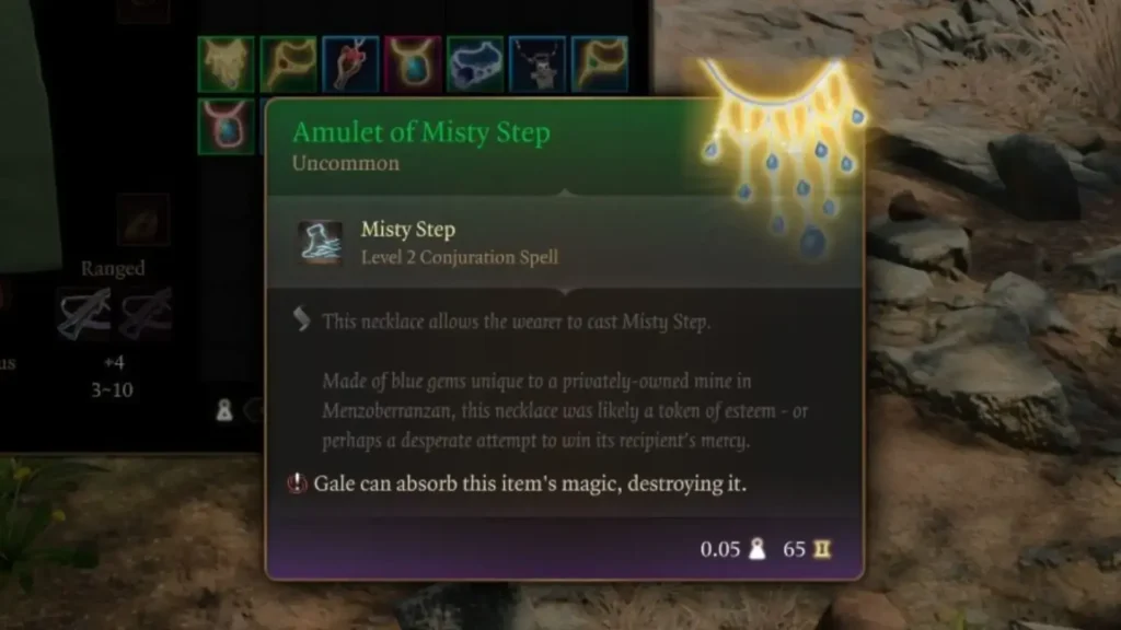 Guide to How to get Amulet of Misty Step in BG3