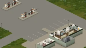 How to reach Gas Station to fuel cars in Project Zomboid