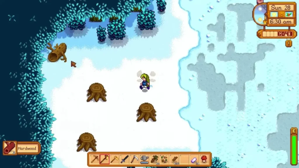 How to get Hardwood in Stardew Valley