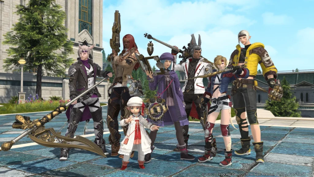 #4 Final Fantasy 14